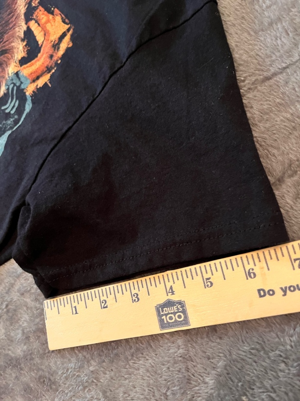 Halloween II Graphic Tee - Black with Orange & White Print - Picture 6 of 6